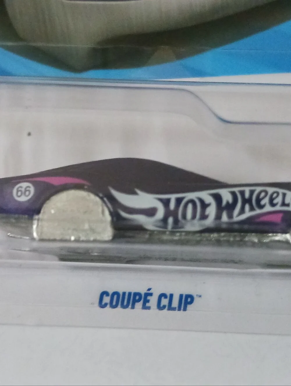 Mattel Purple and White Coupé Clip - HW Experimotors